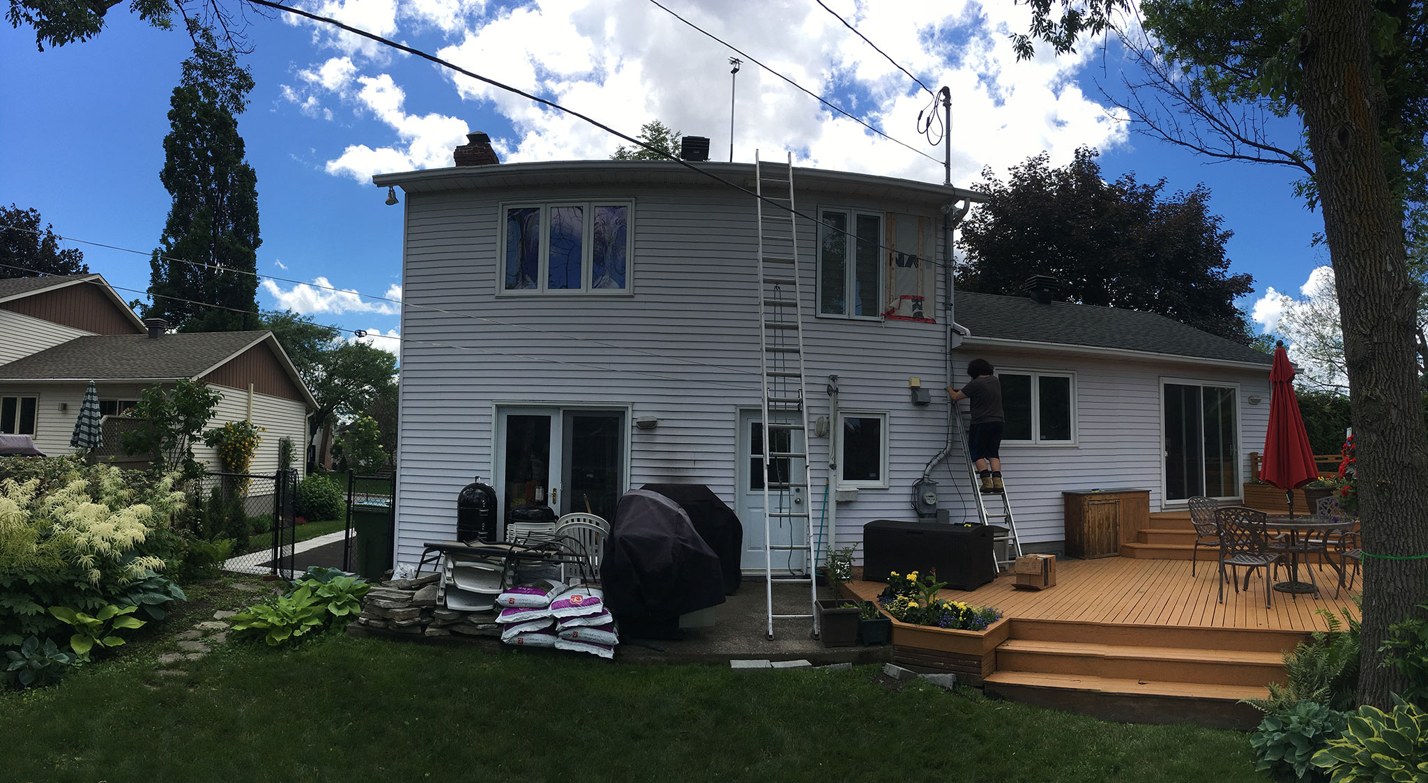 Installation antenne tv télévision Boucherville